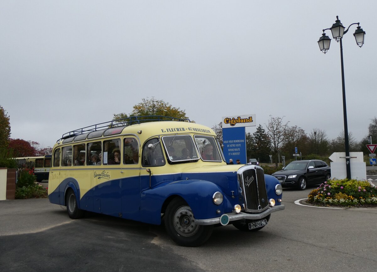 (268'612) - Flecher, Ohnenheim - DZ 507 MG - Saurer/Di Rosa am 26. Oktober 2024 in Kintzheim, Cigoland