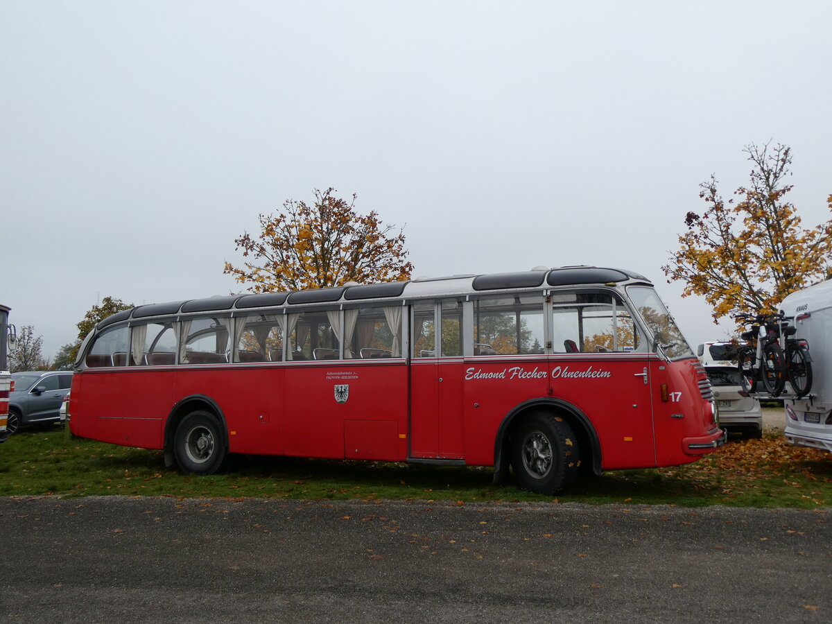 (268'621) - Flecher, Ohnenheim - Nr. 17/DZ 781 VL - FBW/Gangloff (ex FRAM Drachten/NL Nr. 17; ex AFA Adelboden/CH Nr. 3) am 26. Oktober 2024 in Kintzheim, Cigoland