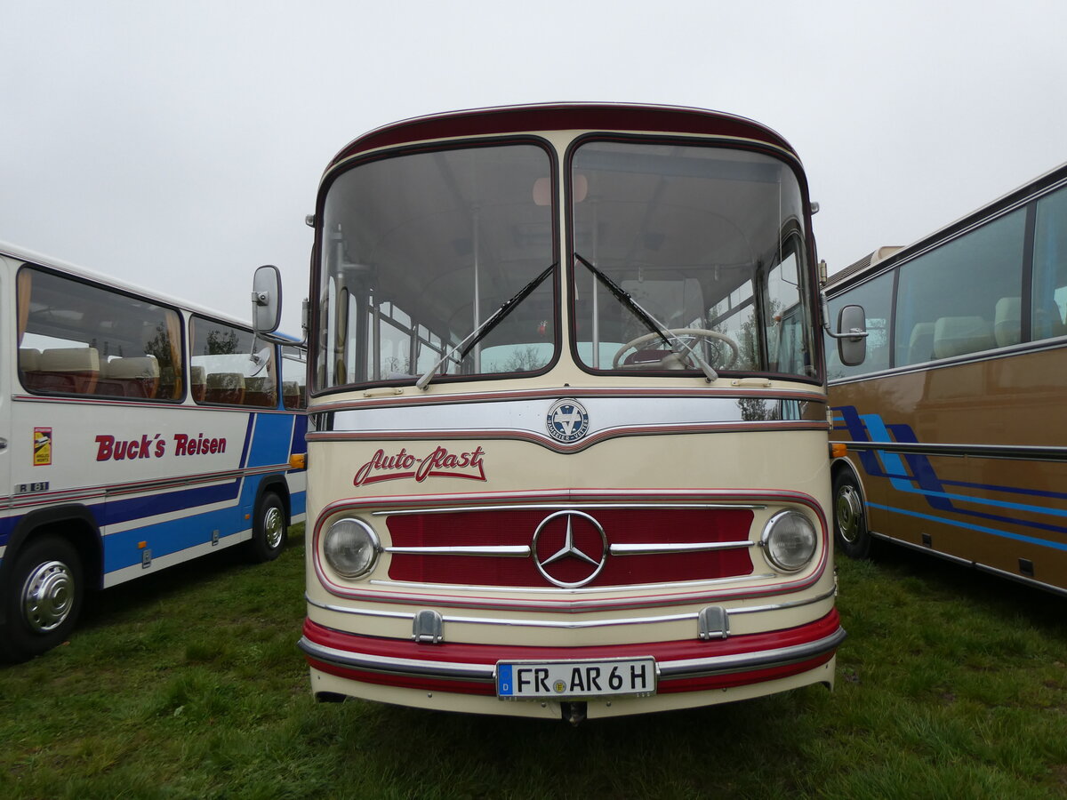 (268'698) - Aus Deutschland: Rast, Hartheim - FR-AR 6H - Mercedes/Ramseier-Vetter am 26. Oktober 2024 in Kintzheim, Cigoland