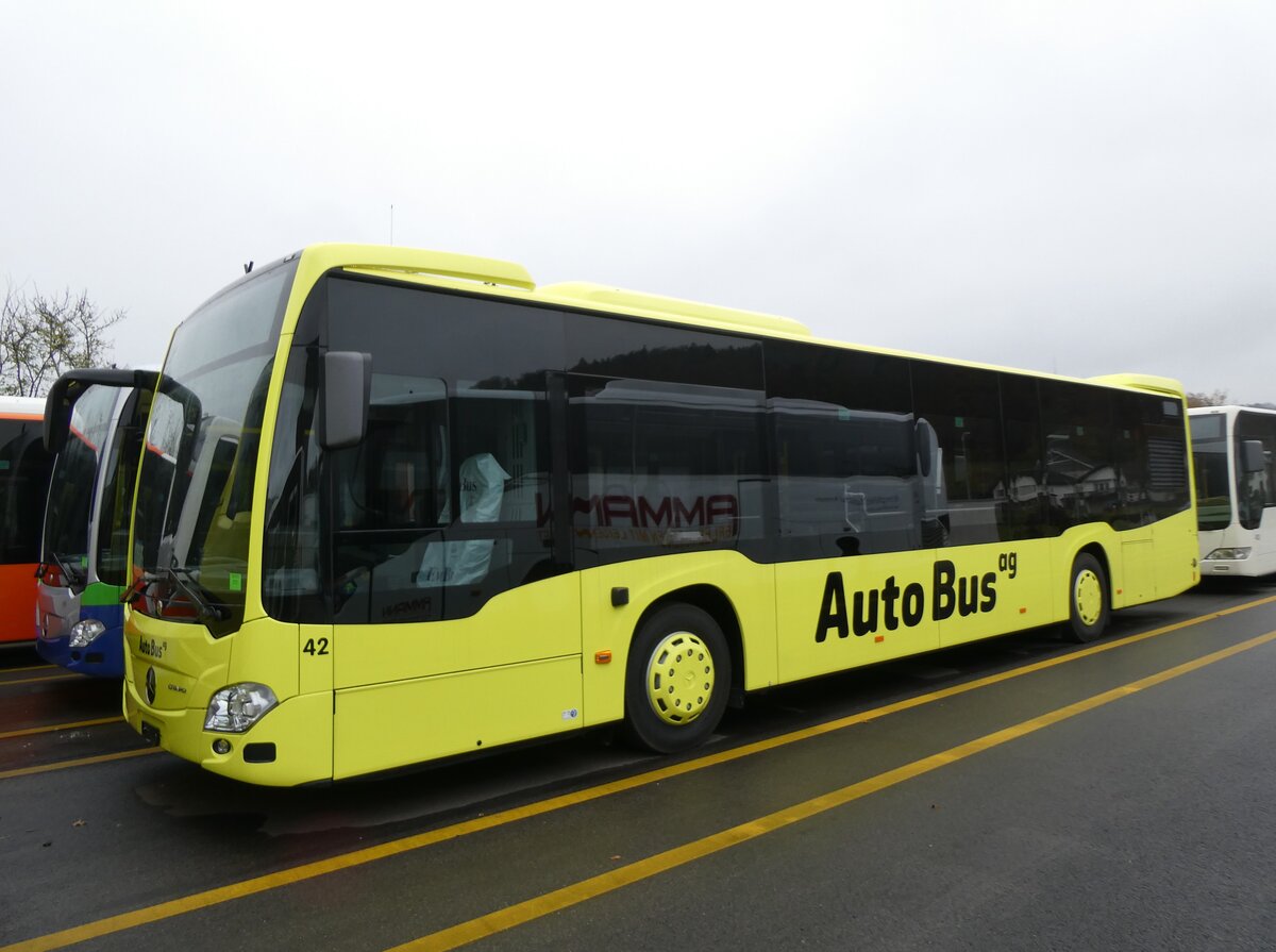 (268'903) - AAGL Liestal - Nr. 42 - Mercedes am 2. November 2024 in Winterthur, Daimler Buses