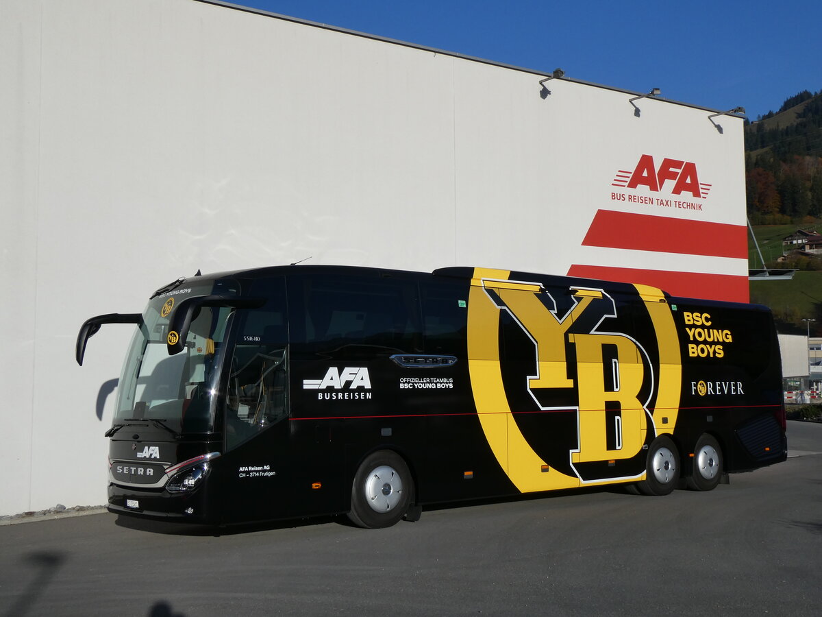 (268'958) - AFA Adelboden - Nr. 20/BE 38'981 - Setra am 5. November 2024 in Frutigen, Garage