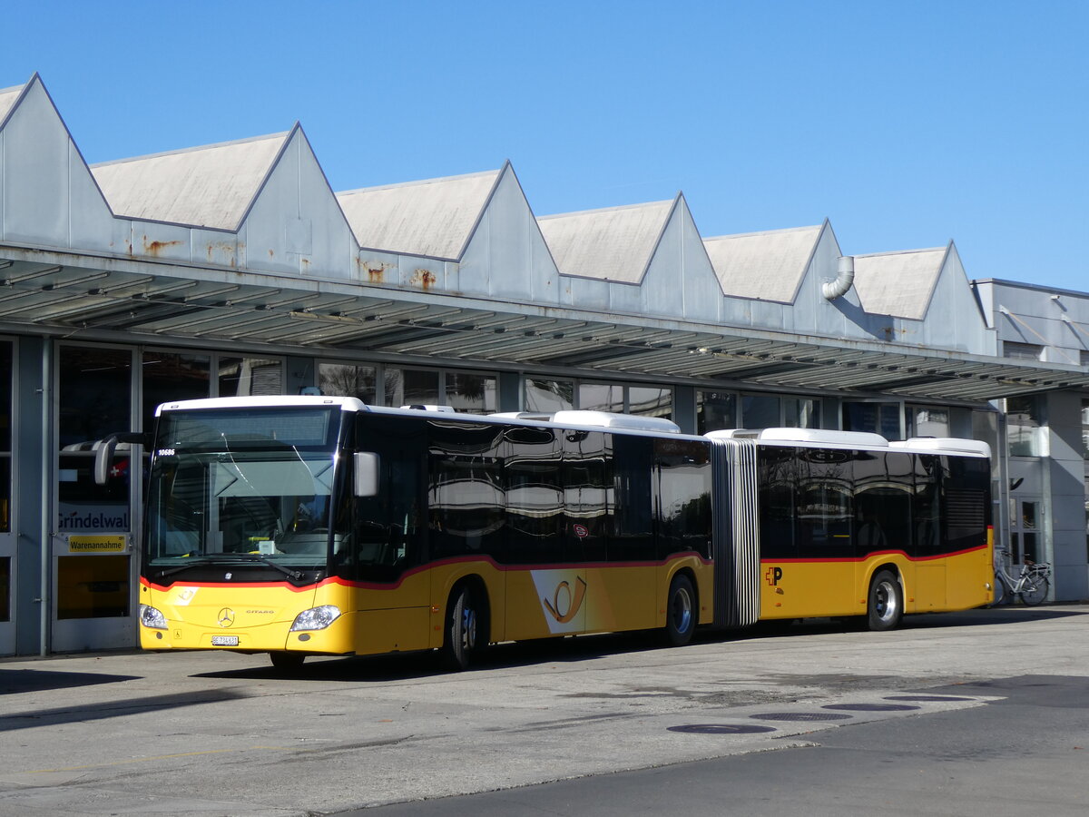 (269'183) - PostAuto Bern - Nr. 10'686/BE 734'631/PID 10'686 - Mercedes (ex Nr. 631) am 15. November 2024 in Thun, Garage STI