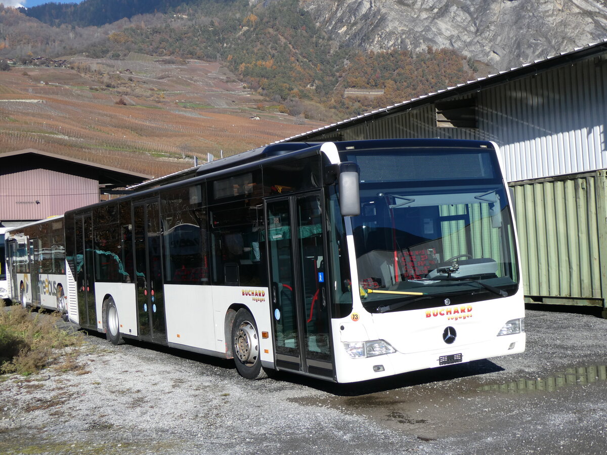 (269'443) - Buchard, Leytron - Nr. 73 - Mercedes (ex Cur Bus, Chur Nr. 5) am 29. November 2024 in Leytron, Garage