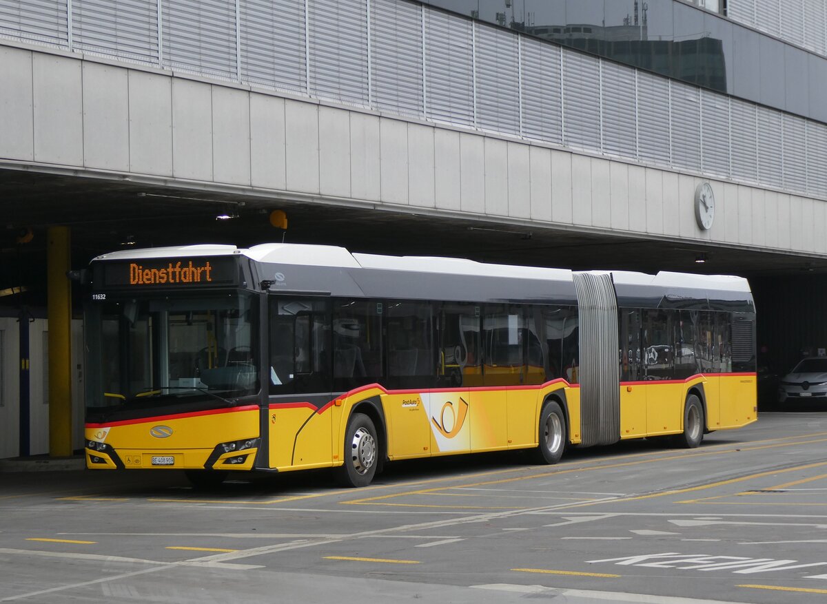 (269'481) - PostAuto Bern - Nr. 11'632/BE 408'909/PID 11'632 - Solaris am 30. November 2024 in Bern, Postautostation