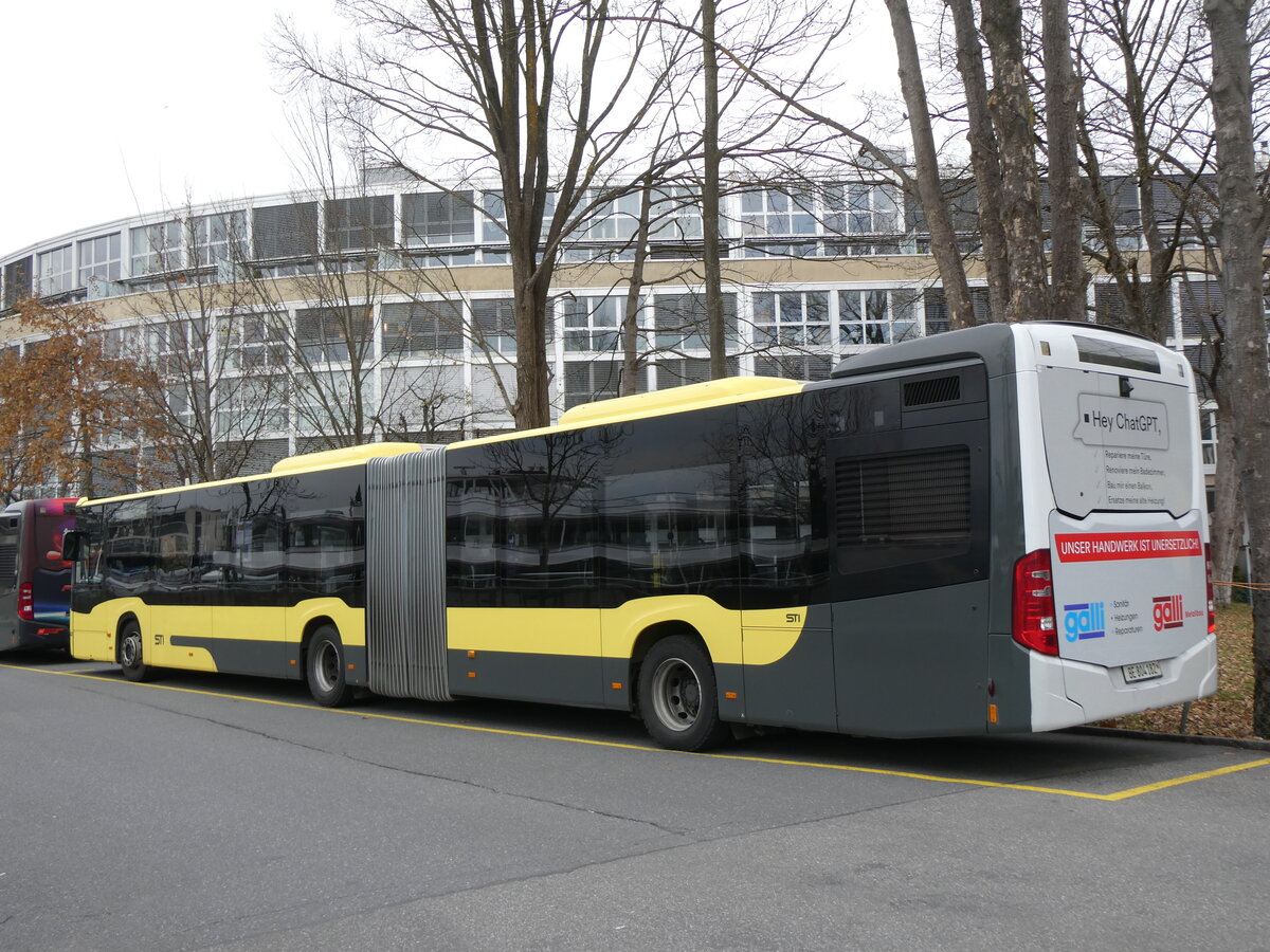 (269'809) - STI Thun - Nr. 182/BE 804'182 - Mercedes am 11. Dezember 2024 bei der Schifflndte Thun