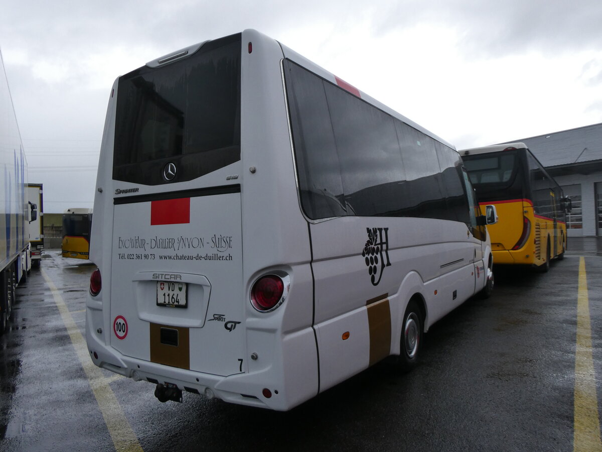 (270'105) - Ferrara, Eysins - Nr. 7/VD 1164 - Mercedes am 22. Dezember 2024 in Kerzers, Interbus