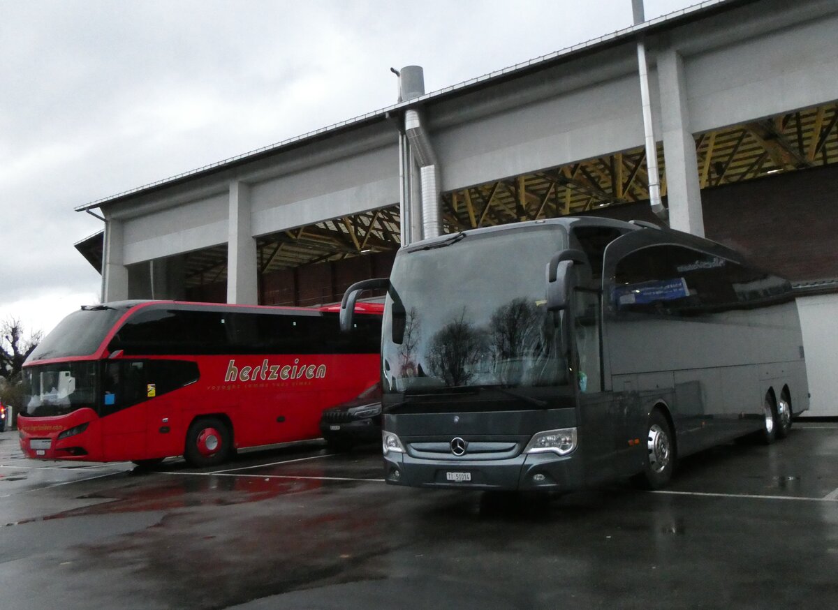 (270'128) - IvanBus, Personico - TI 51'014 Mercedes am 22. Dezember 2024 in Thun, Grabengut