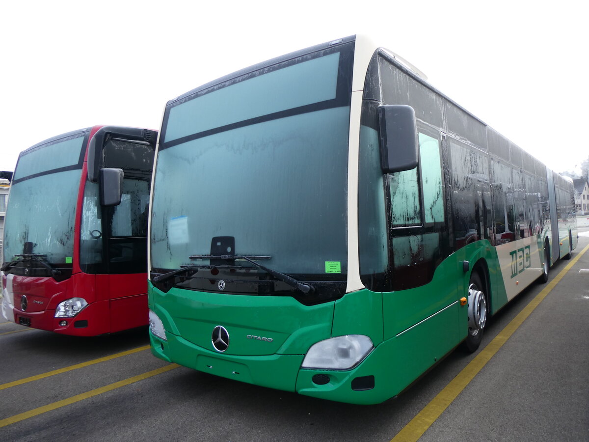 (270'591) - MBC Morges - (620'627) - Mercedes am 4. Januar 2025 in Winterthur, Daimler Buses