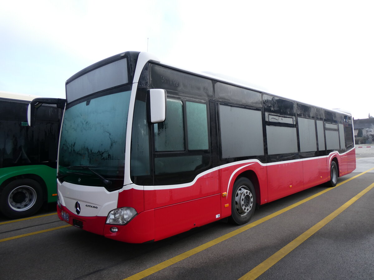 (270'596) - Aus Oesterreich: Wiener Linien - Nr. 8153 - Mercedes am 4. Januar 2025 in Winterthur, Daimler Buses