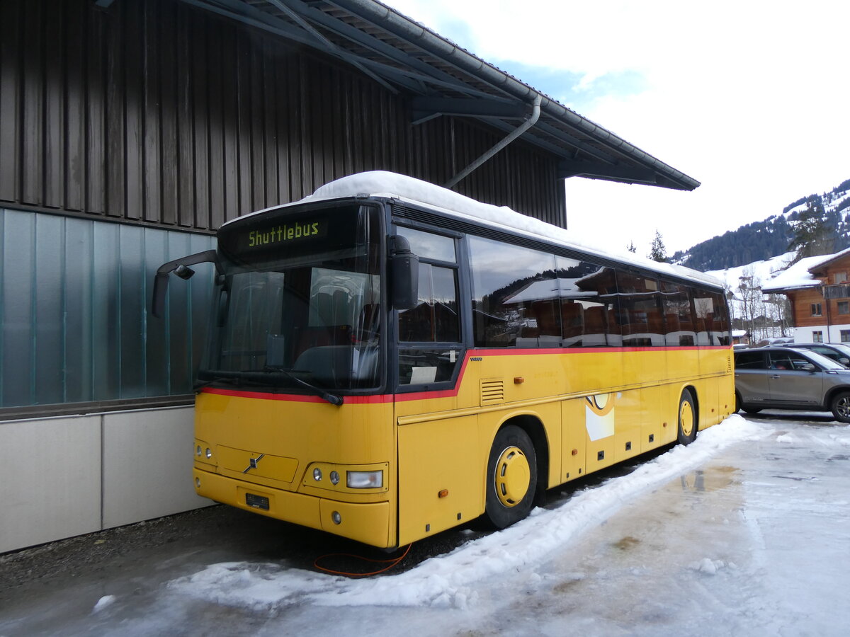 (270'709) - Kbli, Gstaad - PID 1862 - Volvo (ex Nr. 0) am 6. Januar 2025 in Gstaad, Garage