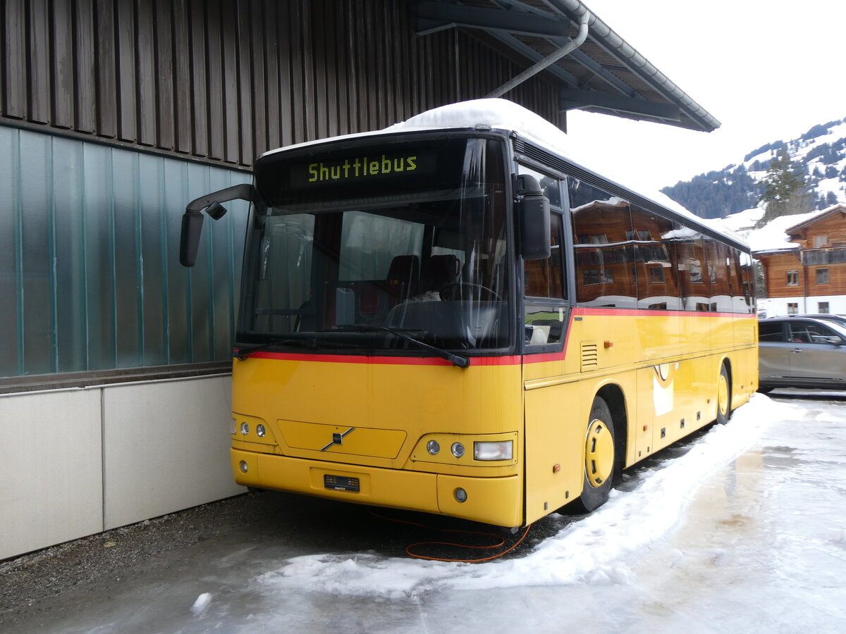 (270'710) - Kbli, Gstaad - PID 1862 - Volvo (ex Nr. 0) am 6. Januar 2025 in Gstaad, Garage