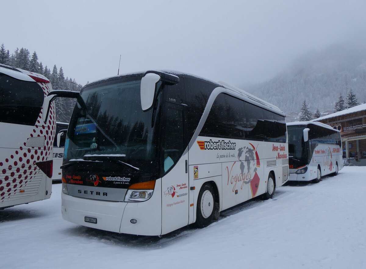 (270'946) - Jean-Louis, Ftigny - Nr. 37/FR 300'471 - Setra am 11. Januar 2025 in Adelboden, ASB