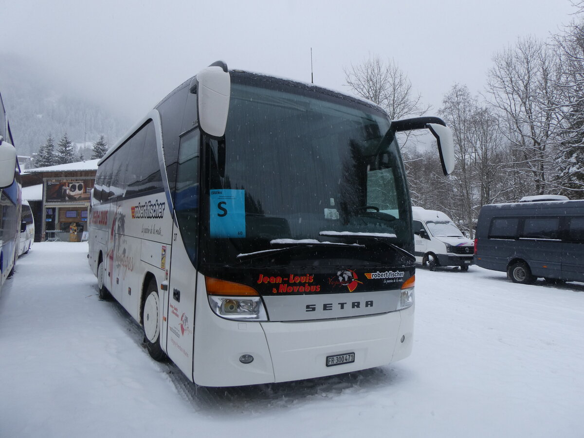 (270'947) - Jean-Louis, Ftigny - Nr. 37/FR 300'471 - Setra am 11. Januar 2025 in Adelboden, ASB