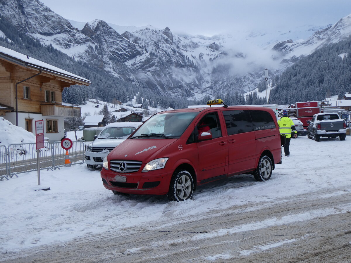 (271'066) - AFA Adelboden - Nr. 191/BE 657'069 - Mercedes am 11. Januar 2025 in Adelboden, Weltcup