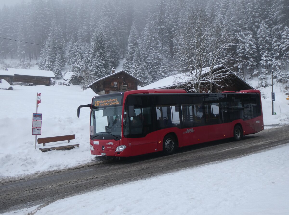 (271'102) - AFA Adelboden - Nr. 94/BE 26'974 - Mercedes am 11. Januar 2025 in Adelboden, Unter dem Birg