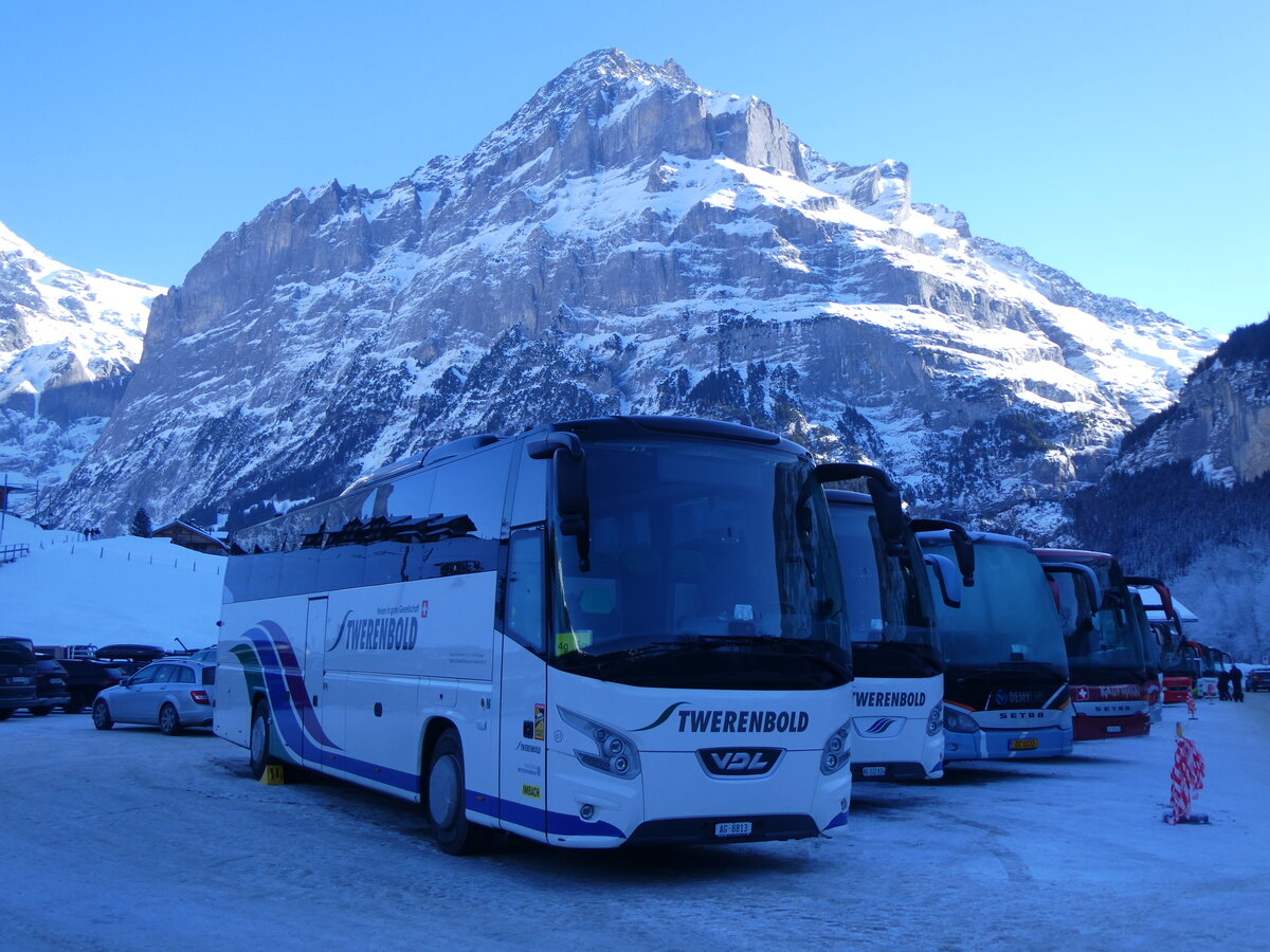 (271'260) - Twerenbold, Baden - Nr. 61/AG 8813 - VDL am 18. Januar 2025 in Grindelwald, Grund