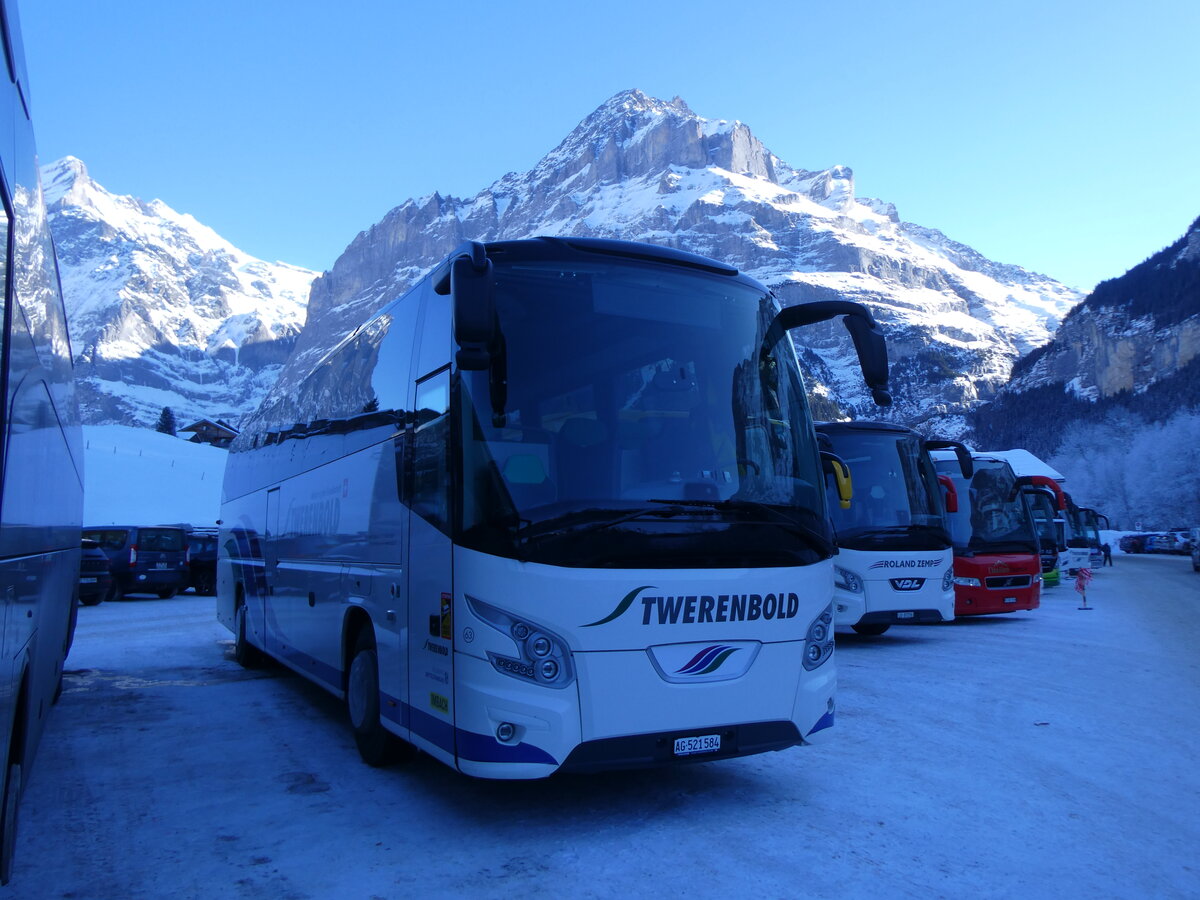 (271'268) - Twerenbold, Baden - Nr. 63/AG 521'584 - VDL am 18. Januar 2025 in Grindelwald, Grund