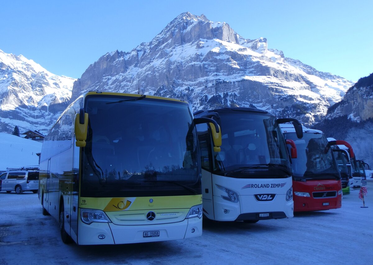 (271'269) - Tschannen, Zofingen - Nr. 19/AG 15'058 - Mercedes am 18. Januar 2025 in Grindelwald, Grund