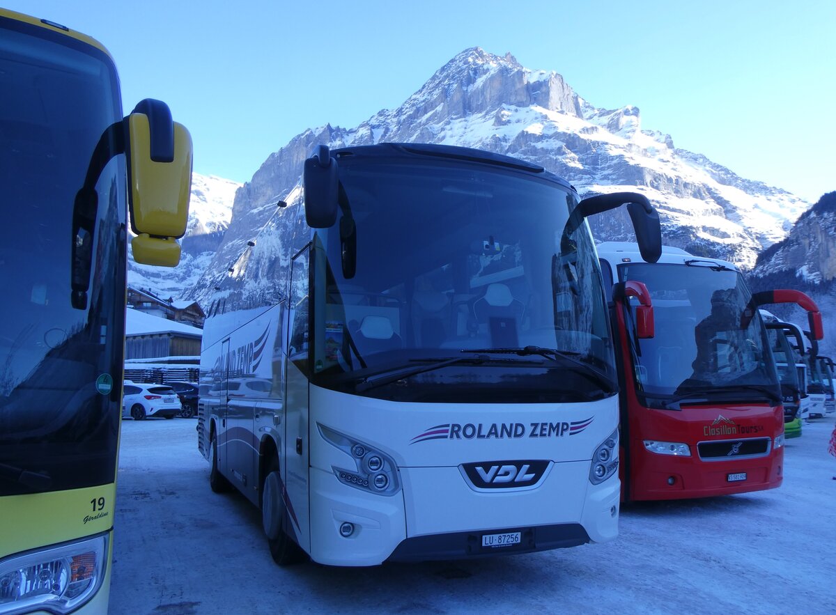 (271'270) - Zemp, Rain - Nr. 9/LU 87'256 - VDL am 18. Januar 2025 in Grindelwald, Grund