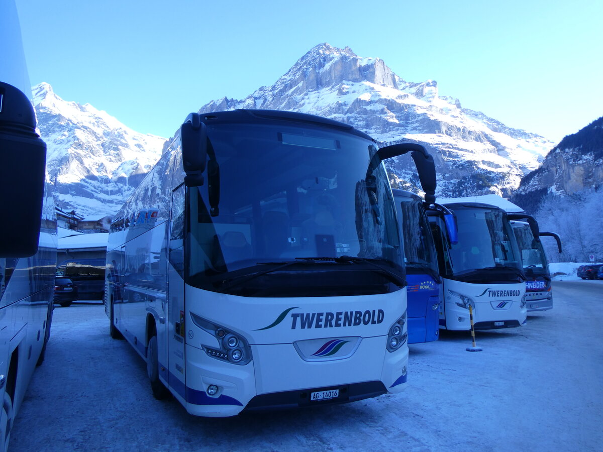 (271'274) - Twerenbold, Baden - Nr. 60/AG 14'016 - VDL am 18. Januar 2025 in Grindelwald, Grund