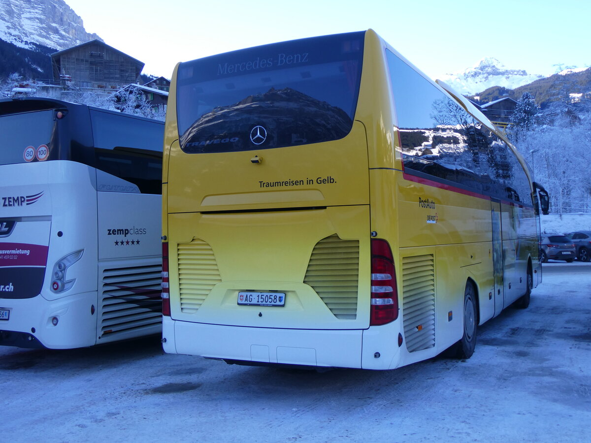 (271'281) - Tschannen, Zofingen - Nr. 19/AG 15'058 - Mercedes am 18. Januar 2025 in Grindelwald, Grund