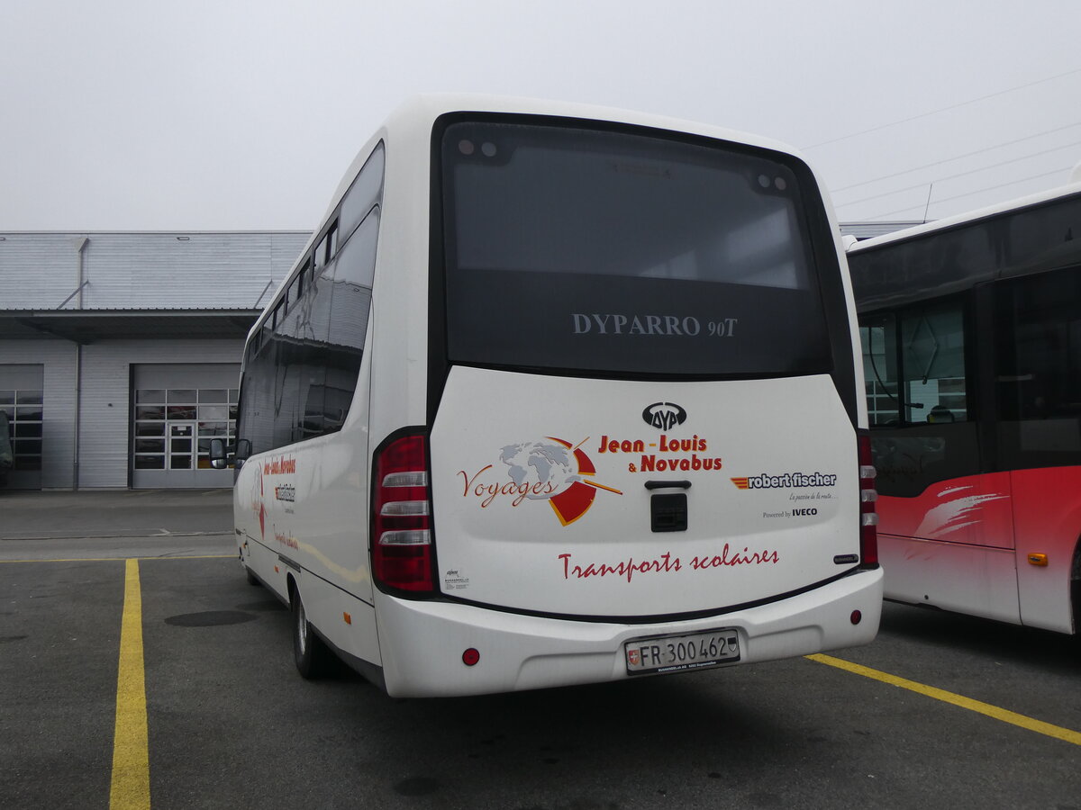 (271'340) - Jean-Louis, Ftigny - FR 300'462 - Iveco/Dyparro am 19. Januar 2025 in Kerzers, Interbus