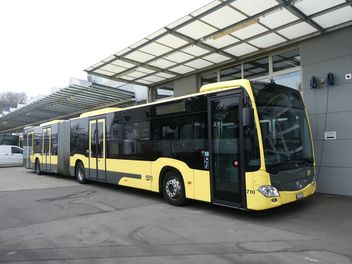 (271'370) - STI Thun - Nr. 710/BE 432'710 - Mercedes am 19. Januar 2025 in Thun, Garage