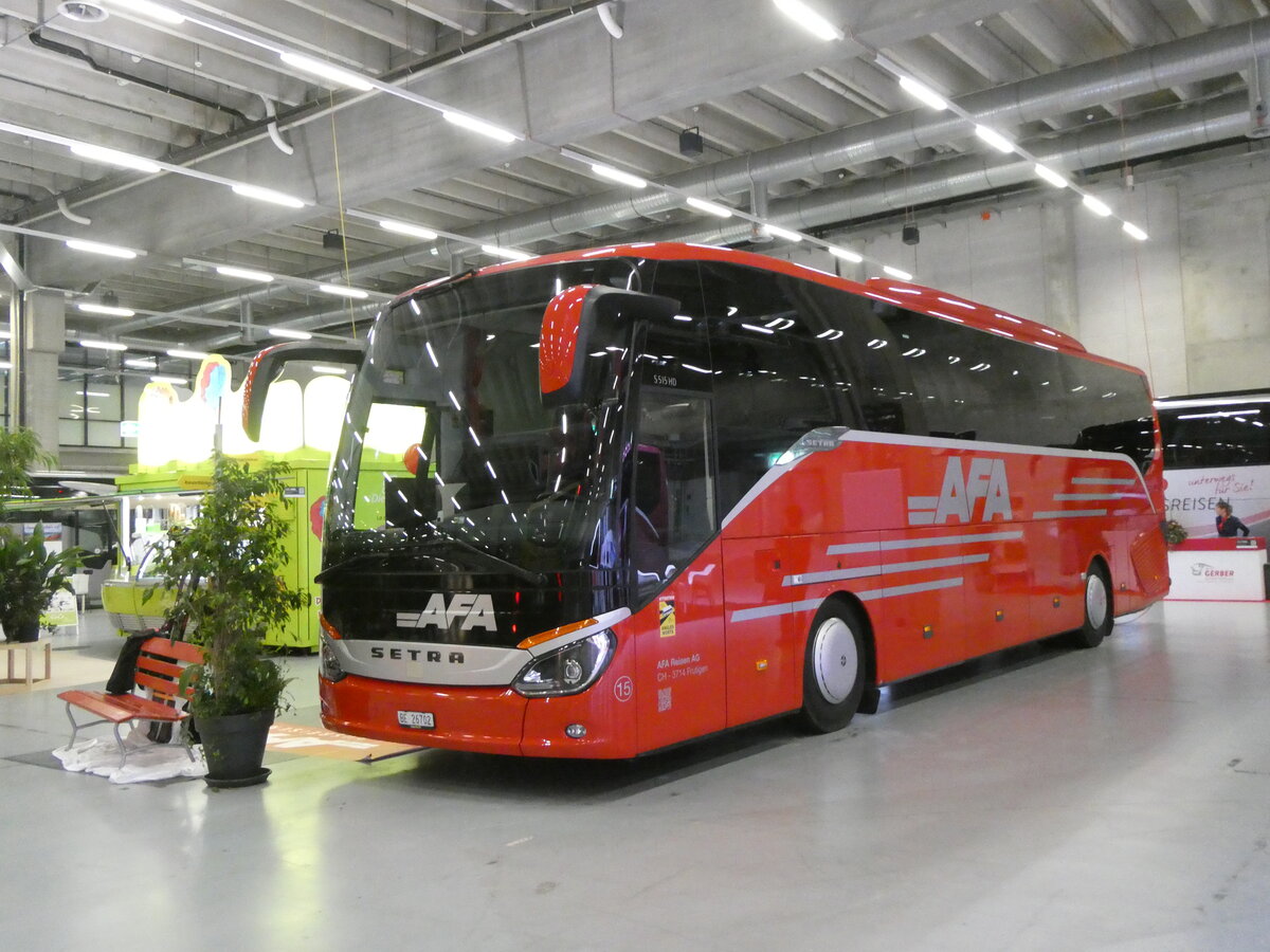 (271'461) - AFA Adelboden - Nr. 15/BE 26'702 - Setra am 25. Januar 2025 in Bern, Ferienmesse