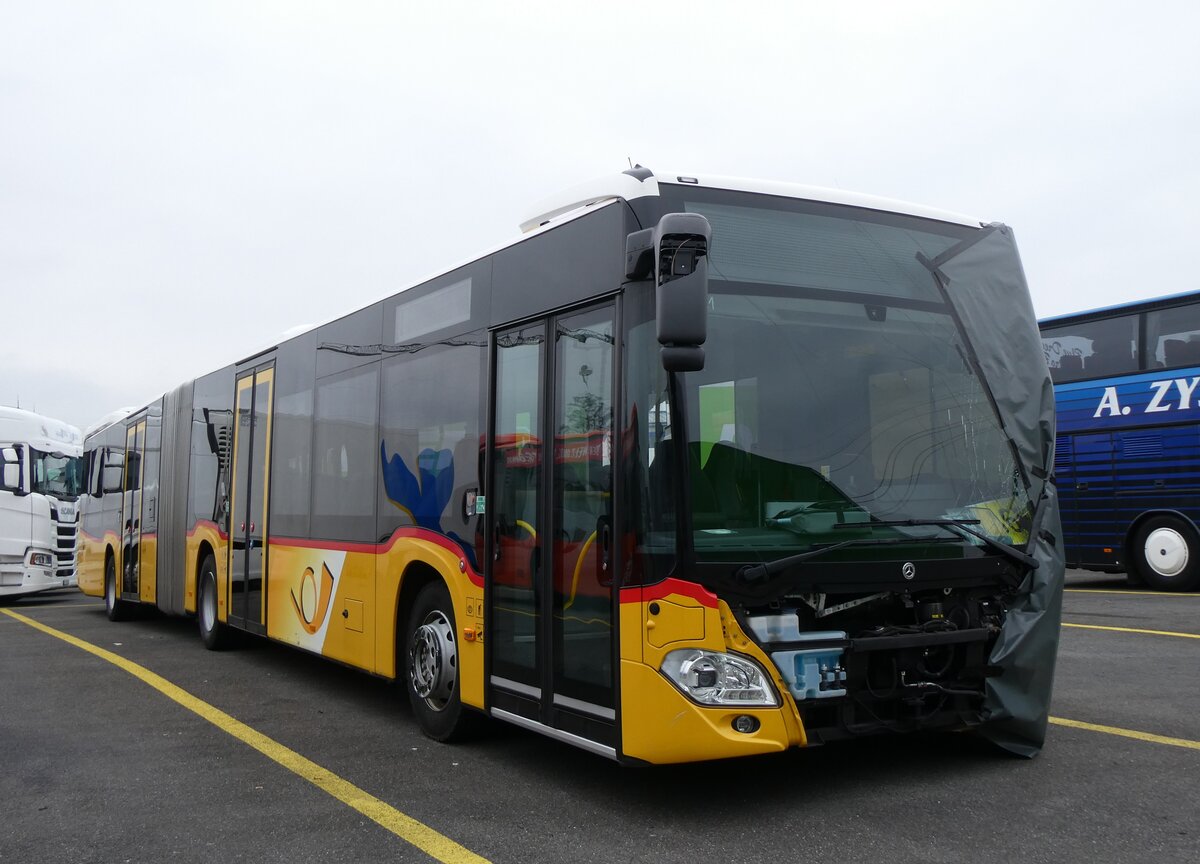 (271'525) - CarPostal Ouest - VD 578'161/PID 11'781 - Mercedes am 1. Februar 2025 in Kerzers, Interbus