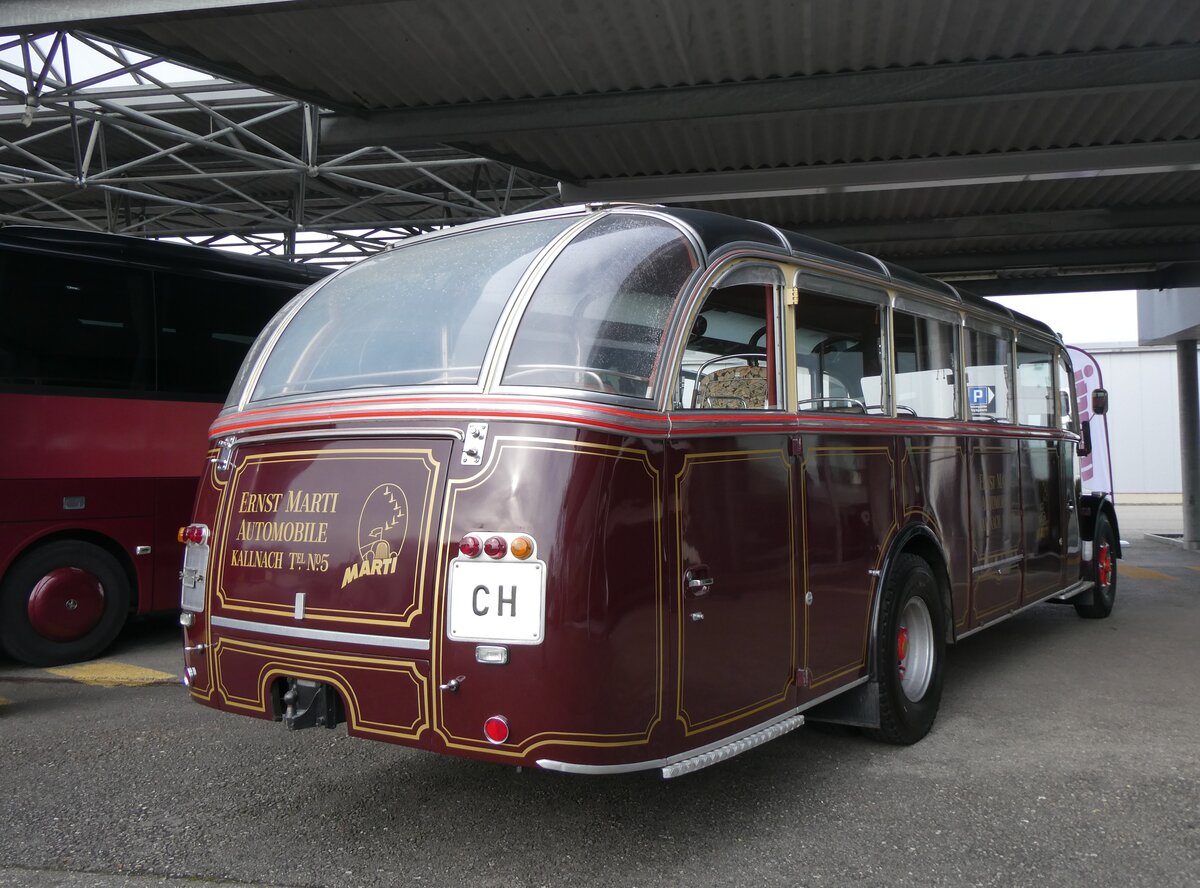 (271'750) - Marti, Kallnach - Nr. 40 - Saurer/Lauber am 8. Februar 2025 in Kallnach, Car-Terminal