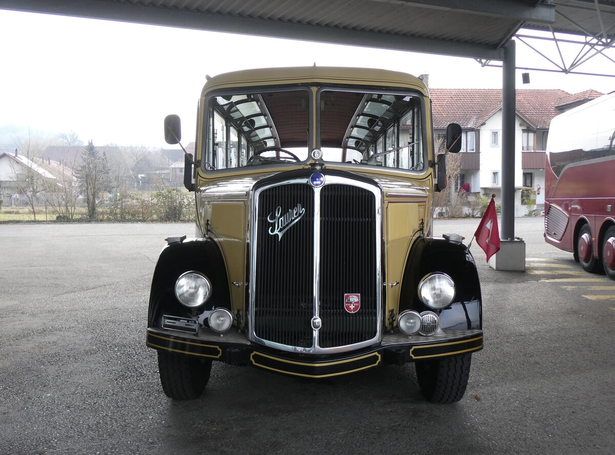 (271'786) - Marti, Kallnach - Nr. 40 - Saurer/Lauber am 8. Februar 2025 in Kallnach, Car-Terminal