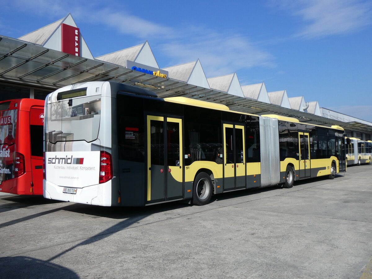 (271'823) - STI Thun - Nr. 708/BE 865'708 - Mercedes am 9. Februar 2025 in Thun, Garage