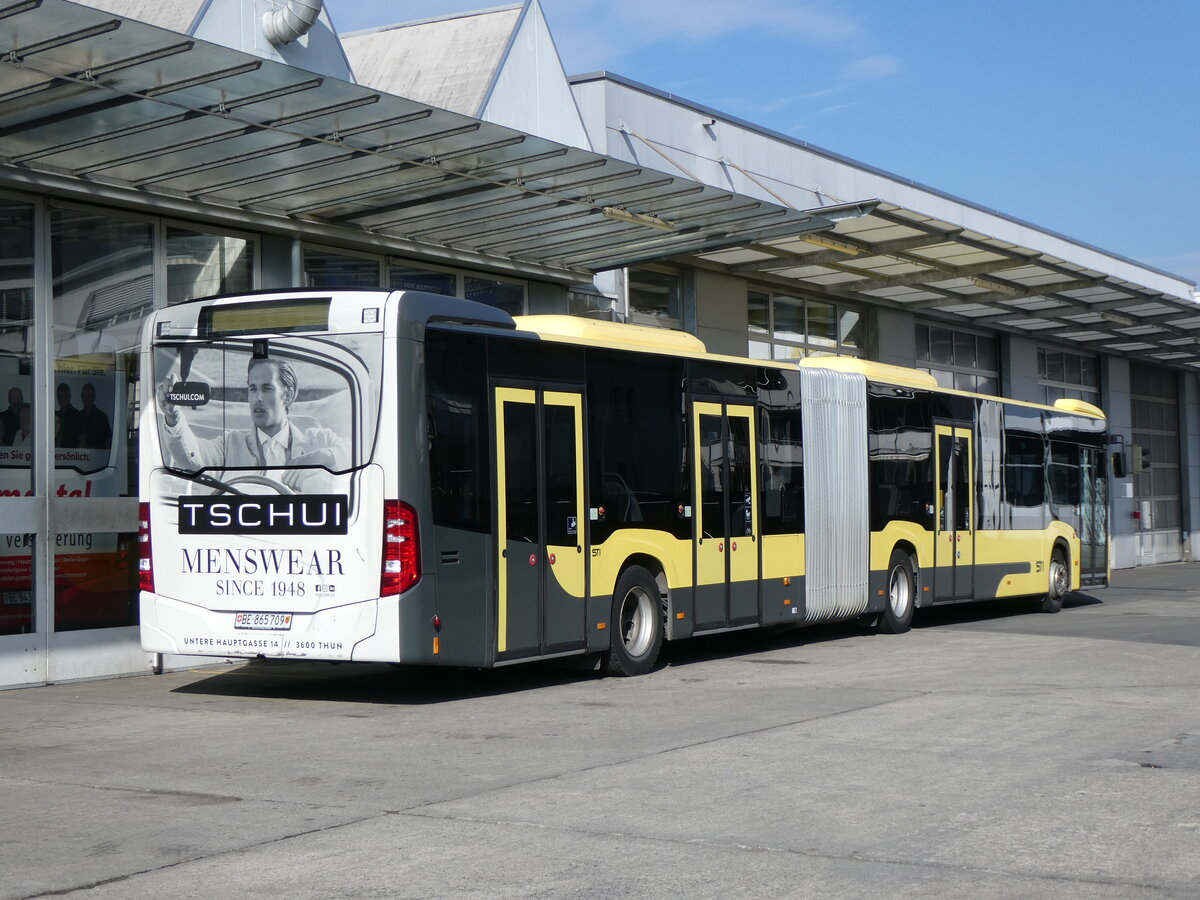 (271'824) STI Thun - Nr. 709/BE 865'709 - Mercedes am 9. Februar 2025 in Thun, Garage