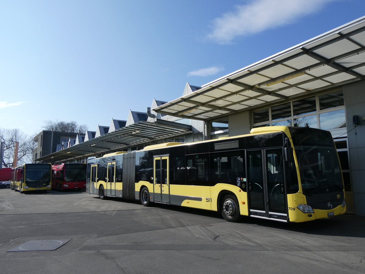 (271'826) - STi Thun - Nr. 709/BE 865'709 - Mercedes am 9. Februar 2025 in Thun, Garage