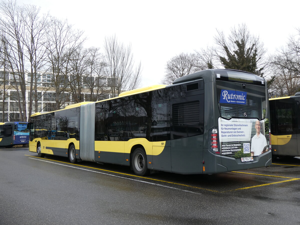 (271'830) - STI Thun - Nr. 716/BE 904'716 - Mercedes am 11. Februar 2025 bei der Schifflndte Thun