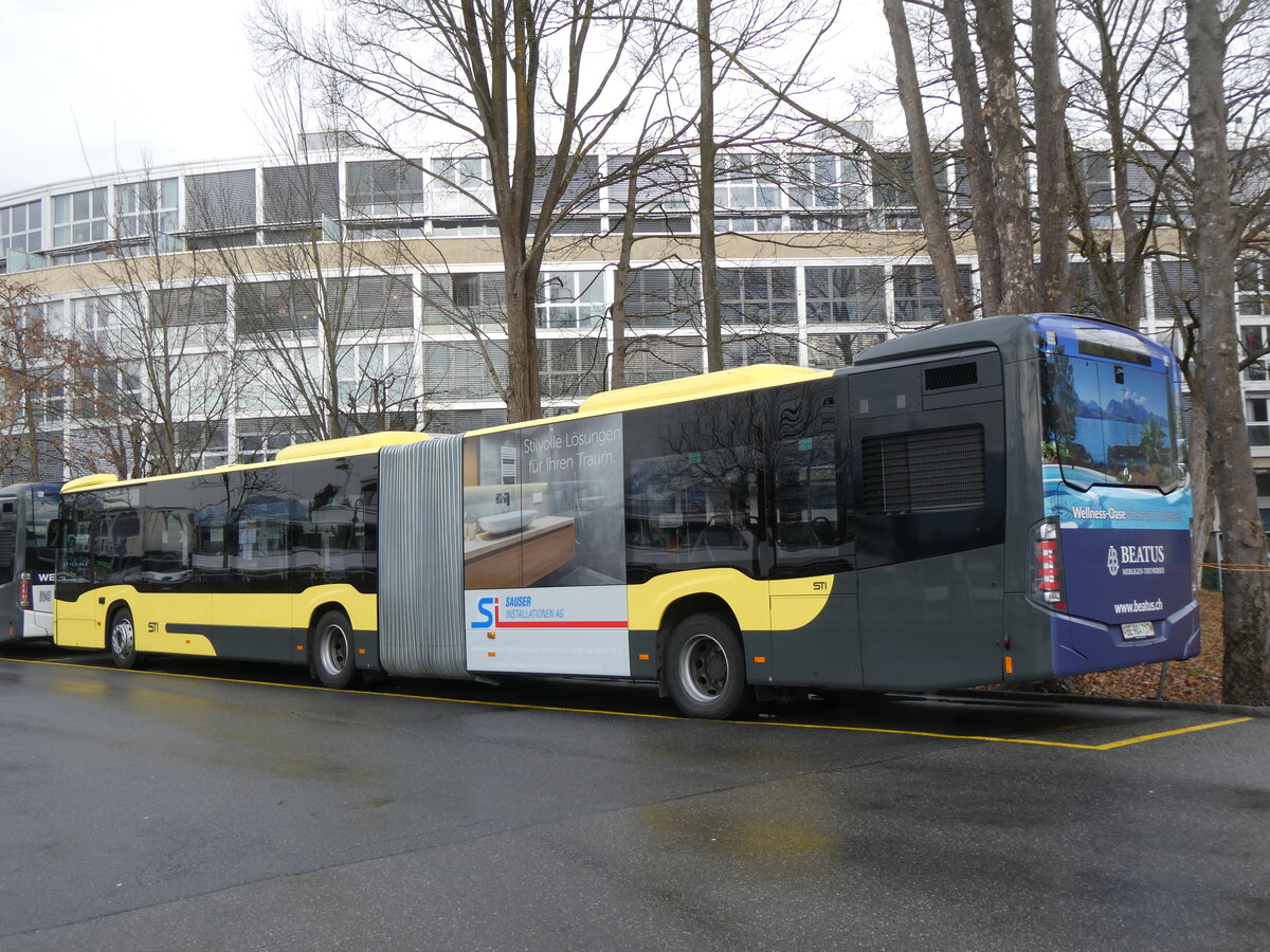 (271'831) - STI Thun - Nr. 717/BE 904'717 - Mercedes am 11. Februar 2025 bei der Schifflndte Thun