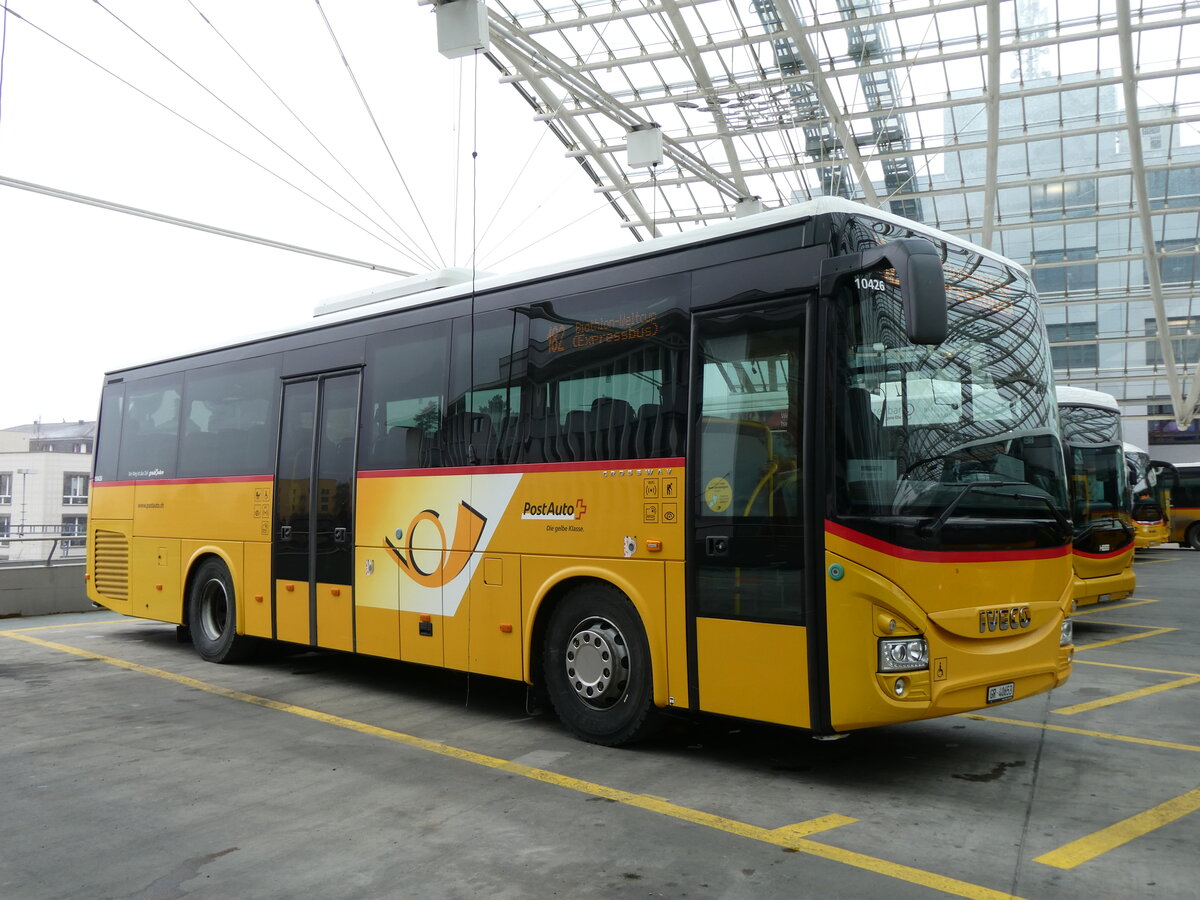 (271'935) - PostAuto Graubnden - GR 40'653/PID 10'426 - Iveco am 14. Februar 2025 in Chur, Postautostation