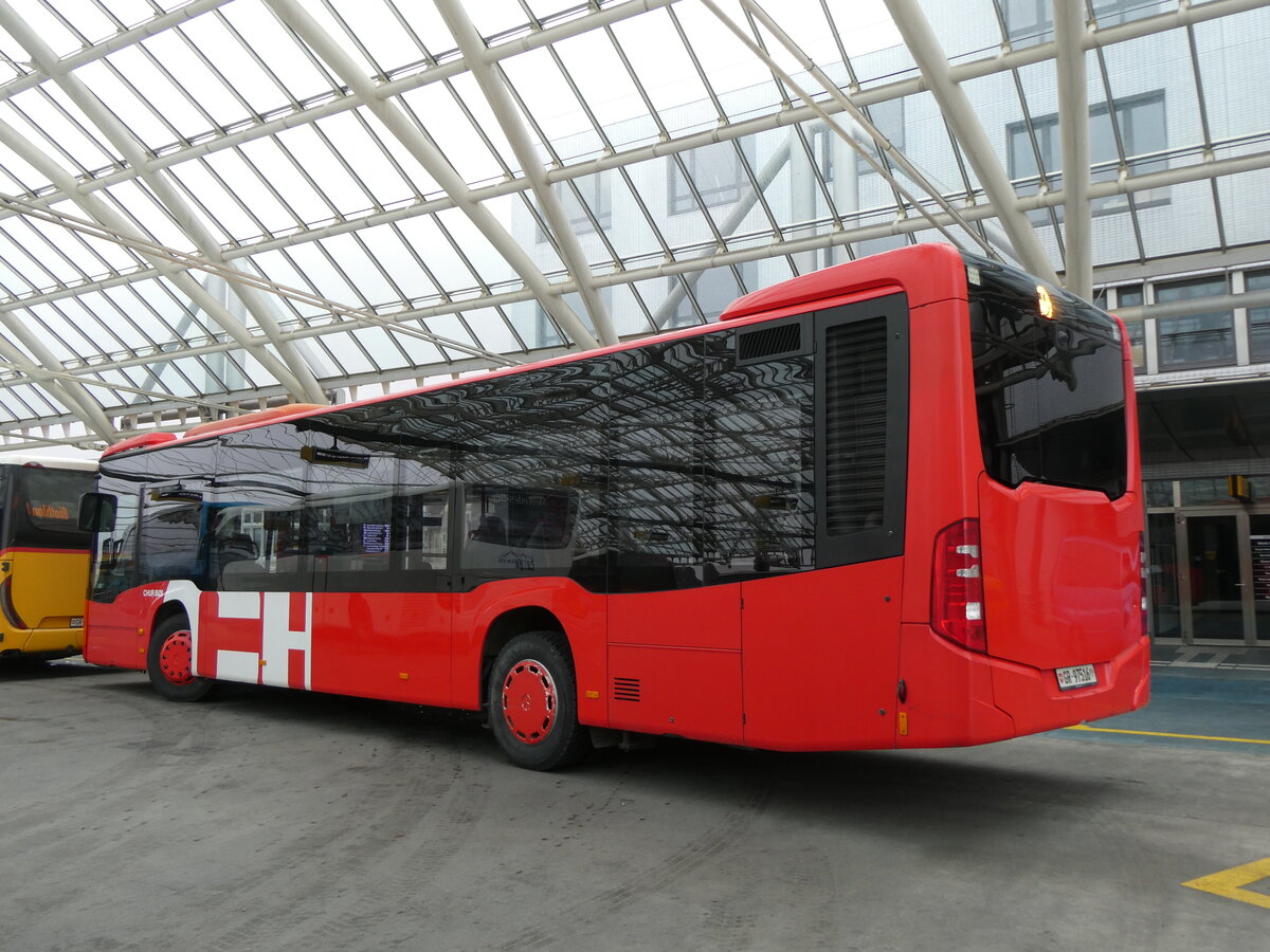 (271'950) - Chur Bus, Chur - Nr. 16/GR 97'516 - Mercedes am 14. Februar 2025 in Chur, Postautostation