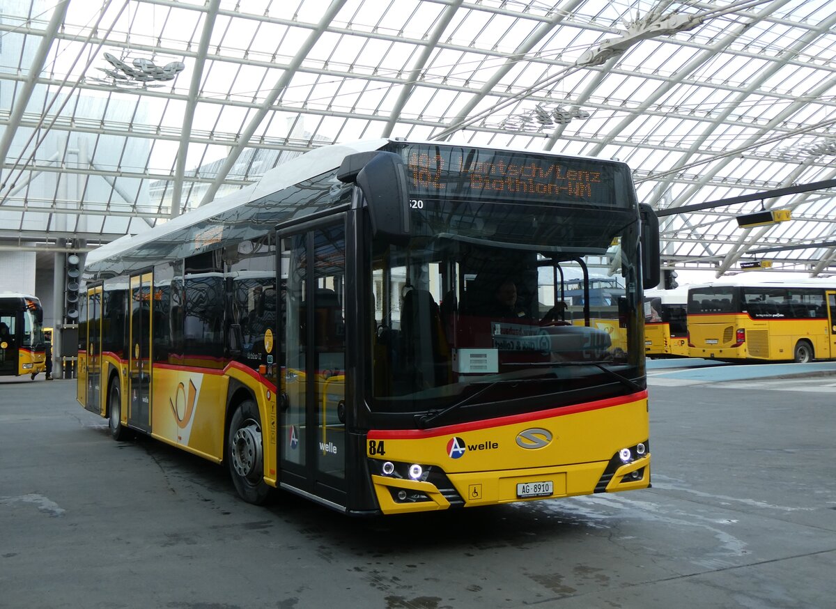 (272'005) - Steffen, Remetschwil - Nr. 84/AG 8910/PID 11'520 - Solaris am 14. Februar 2025 in Chur, Postautostation