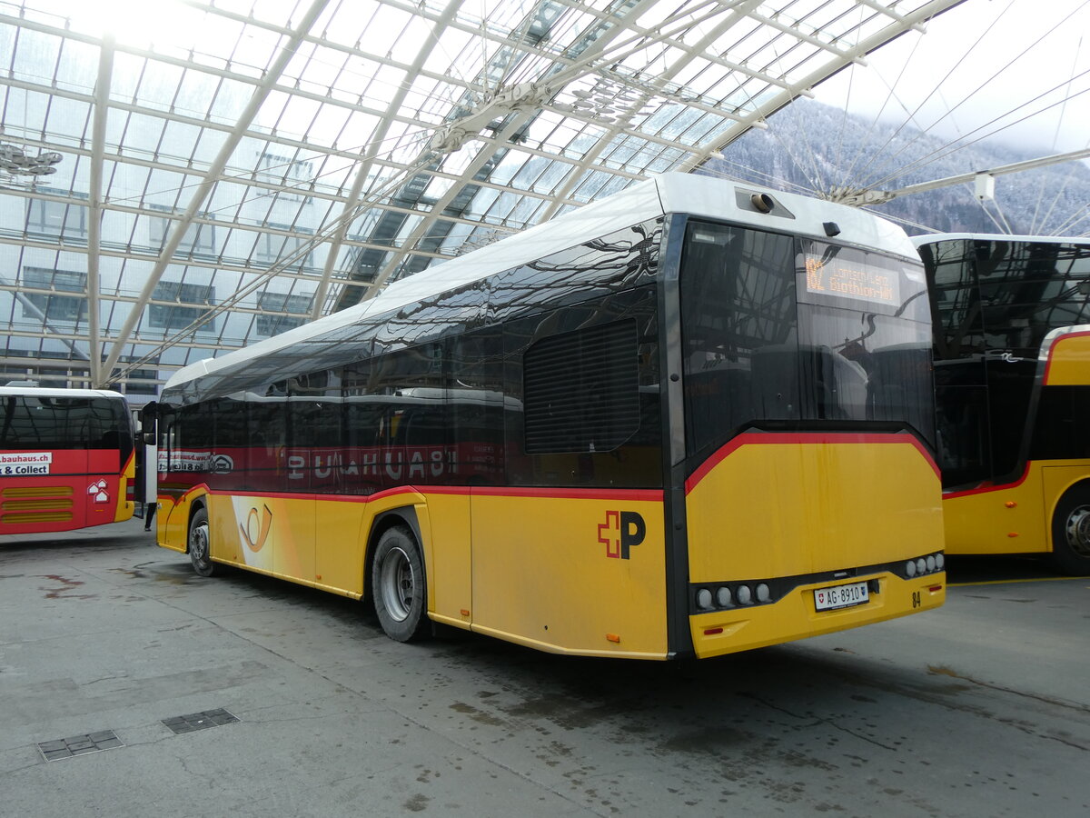 (272'007) - Steffen, Remetschwil - Nr. 84/AG 8910/PID 11'520 - Solaris am 14. Februar 2025 in Chur, Postautostation