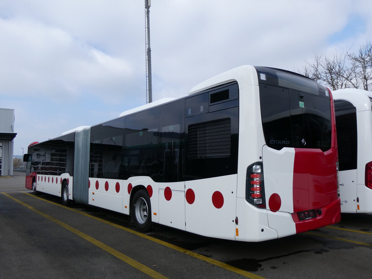 (272'104) - TPF Fribourg - Nr. 3018 - Mercedes am 15. Februar 2025 in Winterthur, Daimler Buses