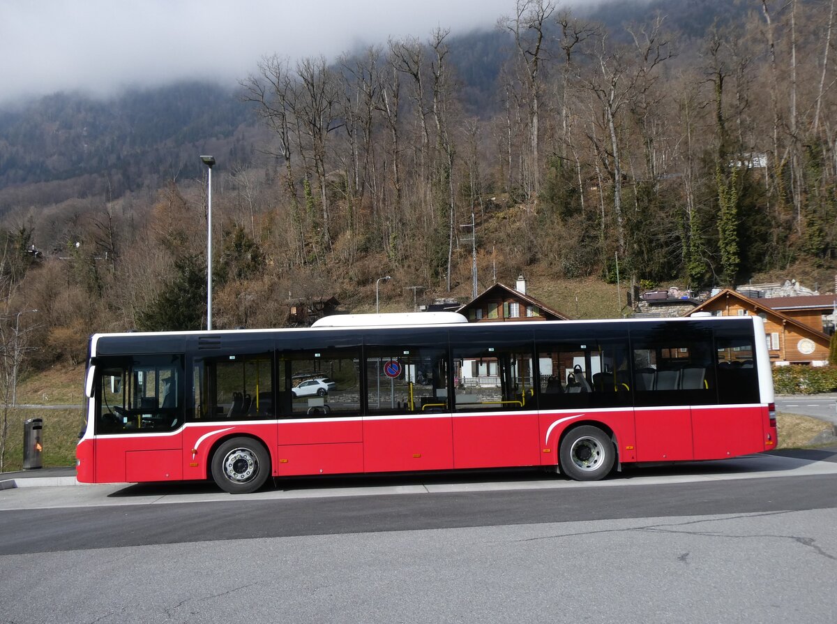 (272'191) - PostAuto Bern - BE 403'166/PID 12'336 - MAN (ex Dr. Richard, A-Wien Nr. 1411) am 17. Februar 2025 in Ringgenberg, Sge