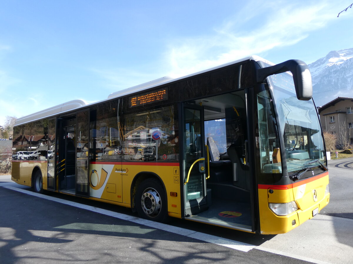 (272'202) - PostAuto Bern - BE 610'544/PID 5417 - Mercedes (ex BE 538'988; ex BE 637'781) am 17. Februar 2025 in Ringgenberg, Sge