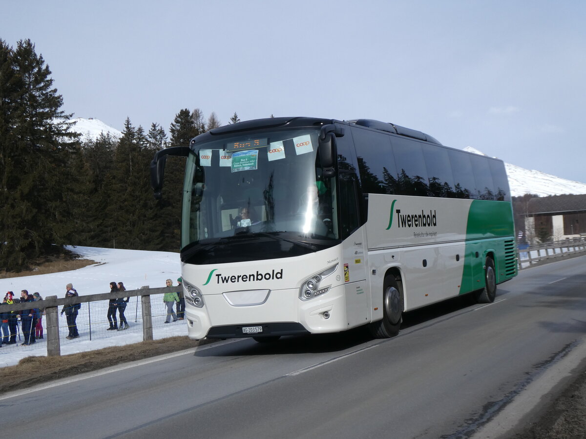 (272'315) - Twerenbold, Baden - Nr. 55/AG 203'579 - VDL am 22. Februar 2025 in Lantsch/Lenz, Biathlon-WM