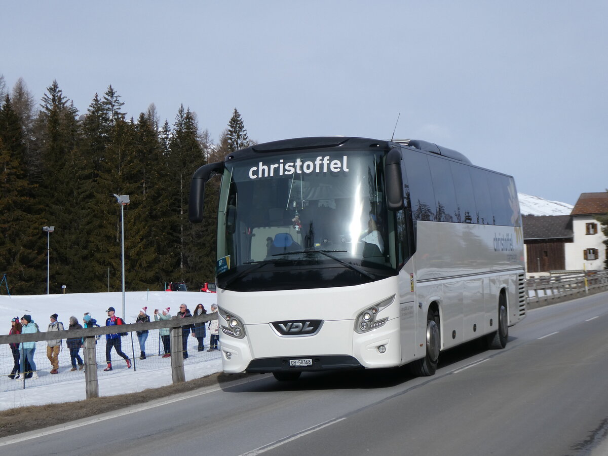 (272'332) - Christoffel, Riein - GR 58'368 - VDL am 22. Februar 2025 in Lantsch/Lenz, Biathlon-WM