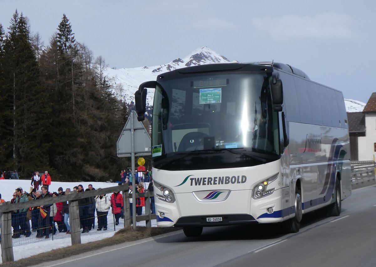 (272'353) - Twerenbold, Baden - Nr. 60/AG 14'016 - VDL am 22. Februar 2025 in Lantsch/Lenz, Biathlon-WM