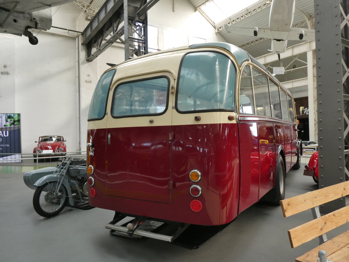 (275'480) - Museum, Sinsheim - Nr. 2 - Saurer/R&J (ex Renndienst-Fahrzeug; ex Solr&Fontana, CH-Ilanz) am 12. Mai 2025 in Speyer, Technik-Museum
