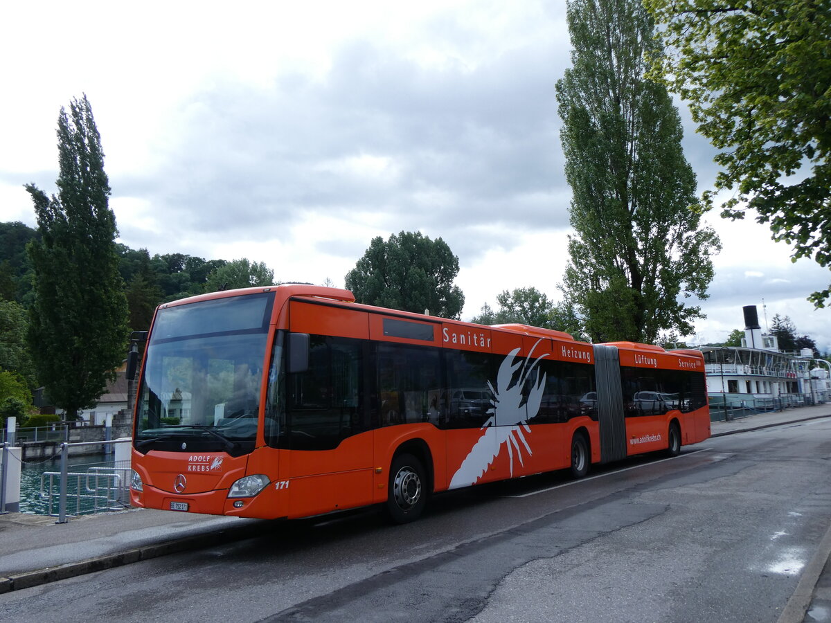 (275'820) - STI Thun - Nr. 171/BE 752'171 - Mercedes am 26. Mai 2025 bei der Schifflndte Thun