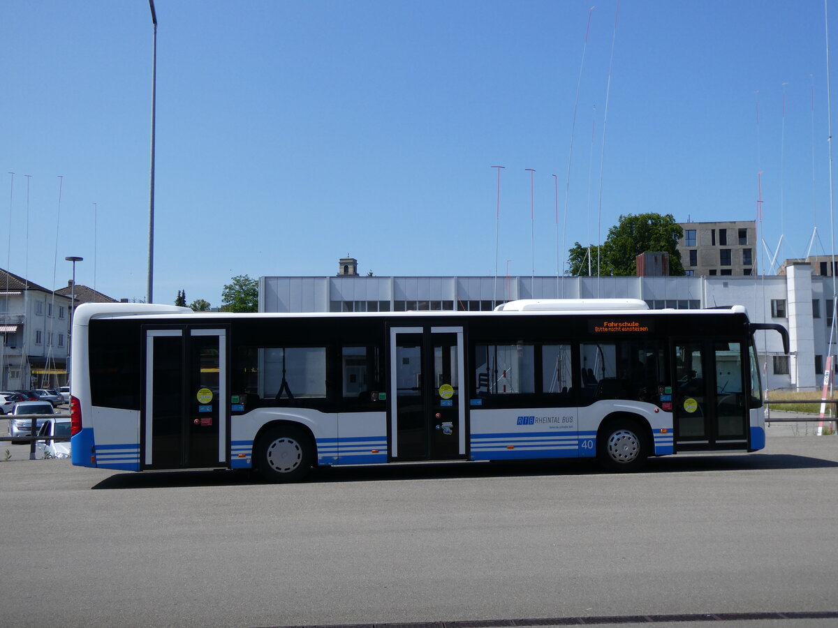 (276'846) - RTB Altsttten - Nr. 40/SG 335'054 - Mercedes am 17. Juni 2025 in Arbon, Bushof