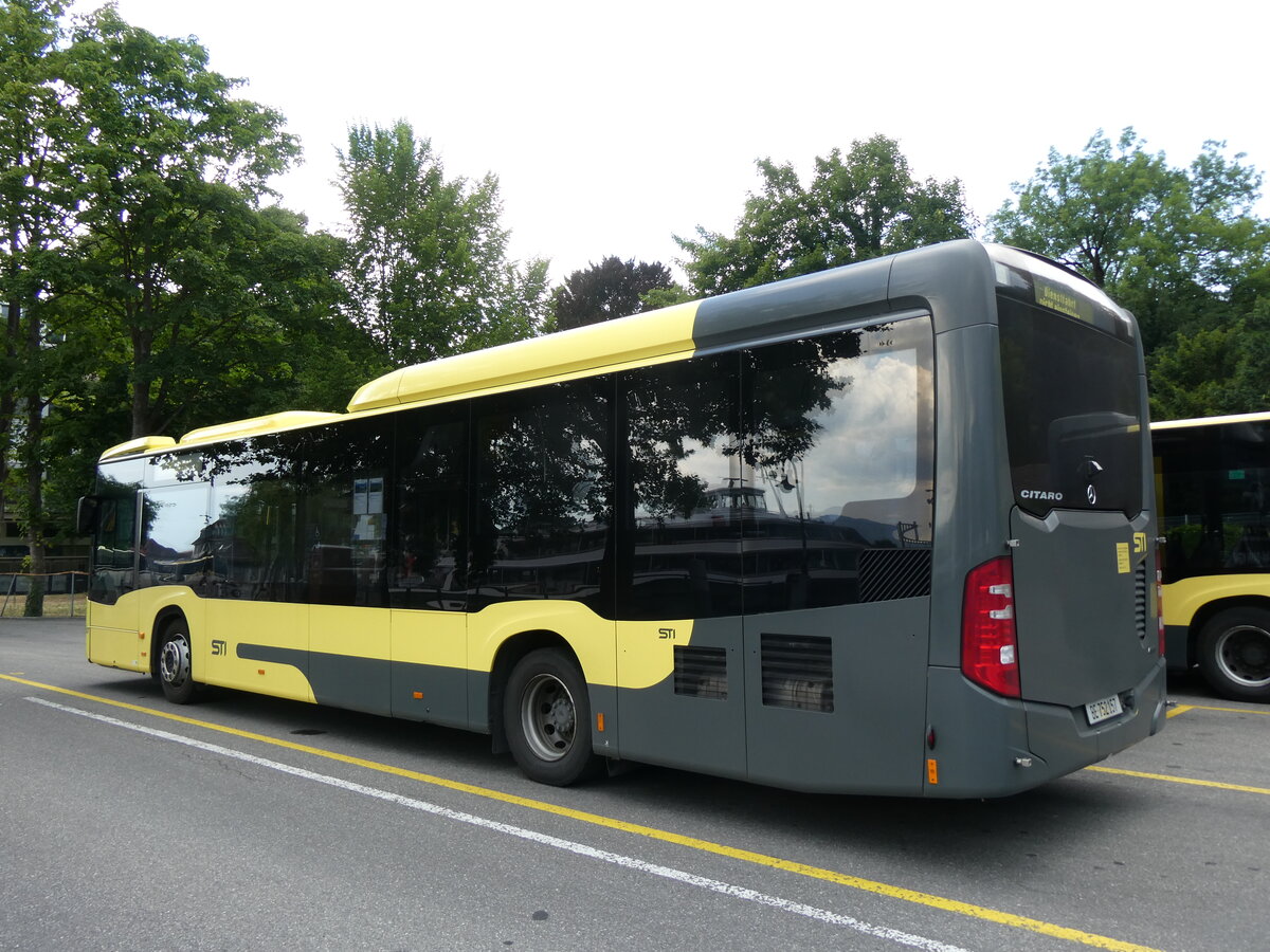 (277'362) - STI Thun - Nr. 157/BE 752'157 - Mercedes am 30. Juni 2025 bei der Schifflndte Thun